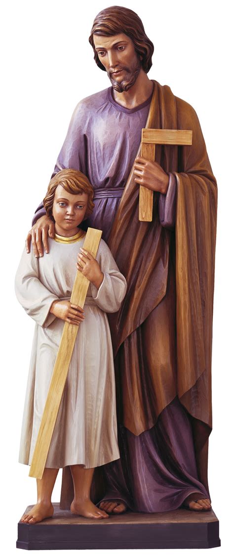 That's the word from the wall street journal, where analysts crunched data about slow housing markets and the rise in sales of statues of the patron saint of real estate. St Joseph with Child Jesus Statue | Demetz ...