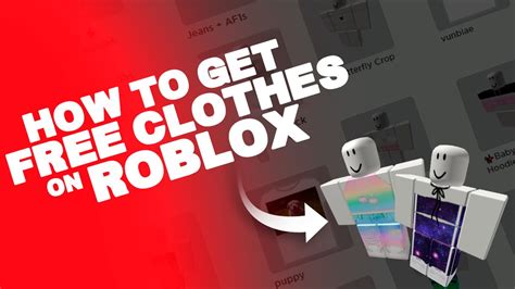 How To Get Free Clothes In Roblox Todoroblox
