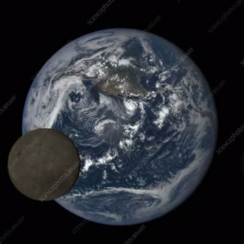 Lunar Transit Across The Earth Footage Stock Video Clip K005 7013 Science Photo Library
