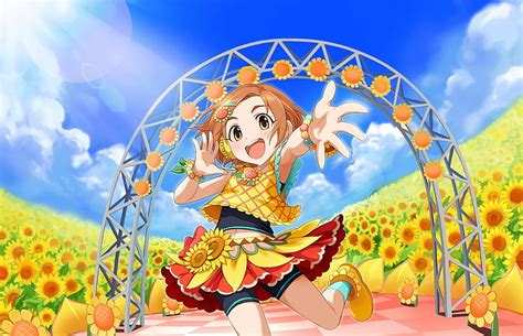 Anime The Idolmaster Cinderella Girls Starlight Stage Kaoru Ryuzaki Fondo De Pantalla Hd