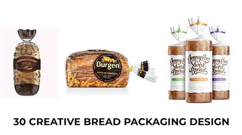 30 Best Bread Packaging Designs For Inspiration Youtube