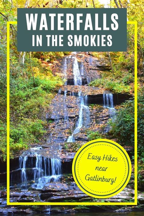7 Easy Waterfall Hikes Near Gatlinburg Smokey Mountains Vacation