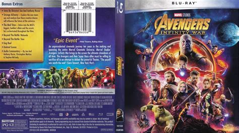 Avengers Infinity War Bluray Cover Cover Addict Free Dvd Free