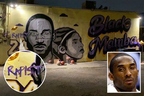 Kobe Bryant Mural Vandalized With ‘rapist’ Scrawl Days After Tragic Death The Us Sun The Us Sun