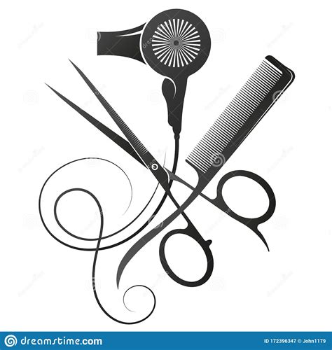 If you do want to save your time, you can directly jump to our 2020 best hair. Scissors And Comb Stylist Hair Dryer Symbol Stock Vector ...