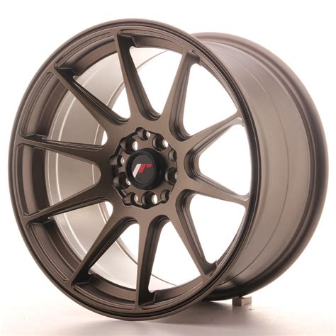 De jr11 bronze van jr wheels is leverbaar in onderstaande maten. Köp Japan Racing JR11 direkt online