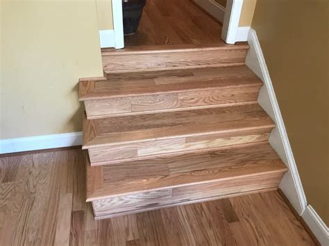 Shown and discussed in this five page series is a collaboration of how an engineered plank was installed on a roughed framed wood substrate, or the actual surface once the. Engineered Hardwood Stairs Give North Carolina Home the Look It Deserves | Empire Today Blog