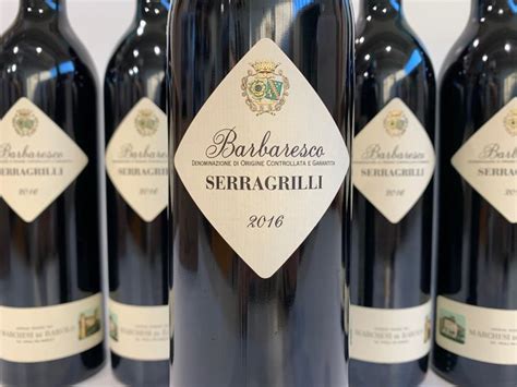 2016 Marchesi Di Barolo Serragrilli Barbaresco 6 Bottiglie 075 L Barnebys