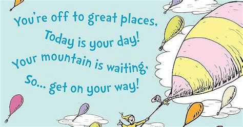 Dr Seuss Happy Birthday To You Book Quotes Shortquotescc