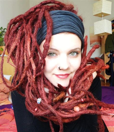 Red Head Red Dreads Dread Hairstyles Red Dreadlocks