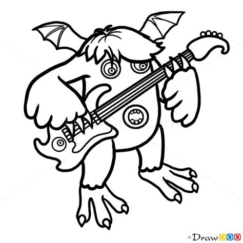 My Singing Monsters Coloring Pages Lovable My Singing Monsters Coloring
