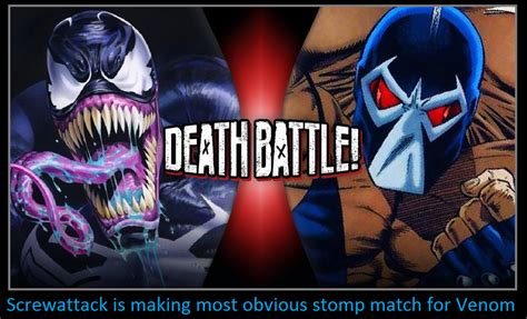 Venom Vs Bane Its Exist By Screwattack Choice By Keyblademagicdan On