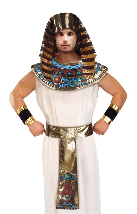 Pharaoh Set Fancy Dress Up Kit Tutankhamun Egyptian Ancient King Fancy