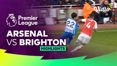 Arsenal Vs Brighton Highlights Premier League 2324 Vidio