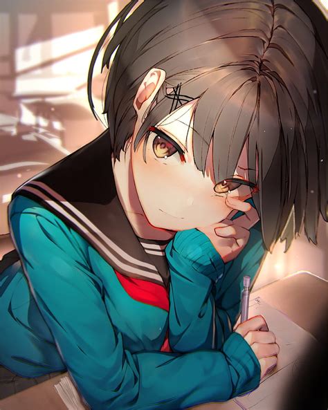 Update More Than 65 Short Haired Anime Girl Best In Cdgdbentre