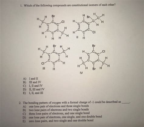 solved 1 which of the following compounds are