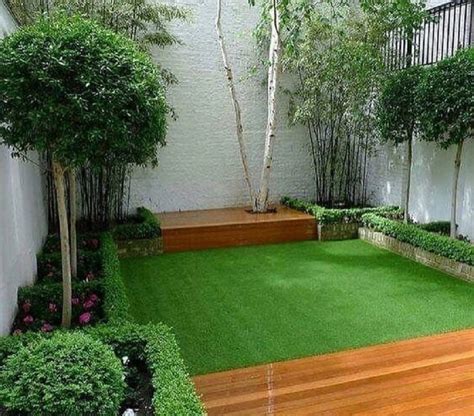 taman kecil belakang rumah minimalis