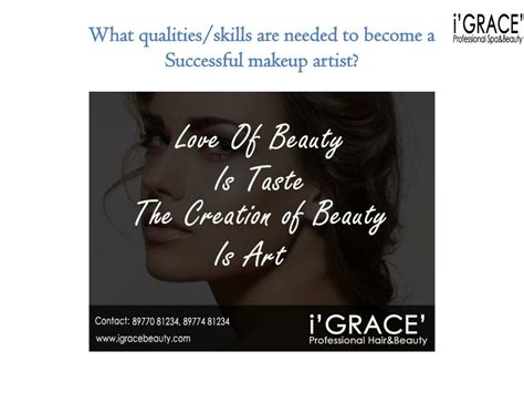 Ppt What Qualities Are Needed To Become A Successful Makeup Artist Powerpoint Presentation