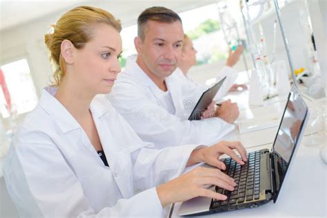Scientist Conducting Research Stock Photo Image Of Profession
