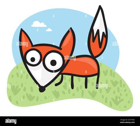 Cute Fox Cartoon Hi Res Stock Photography And Images Alamy