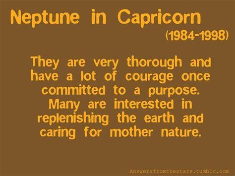 Neptune In Capricorn 1984 1998 Astrology Pinterest To Be Trees