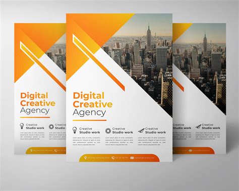Digital Creative Agency Flyer On Behance