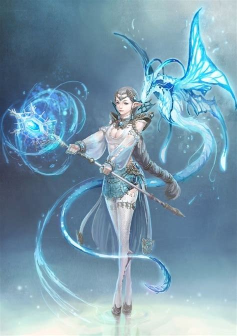 Resultado De Imagen Para Ice Wizards Character Art Fantasy Character