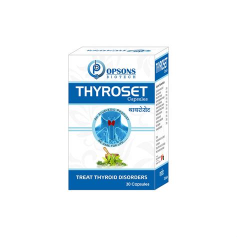Thyroset Capsules Opsons Biotech