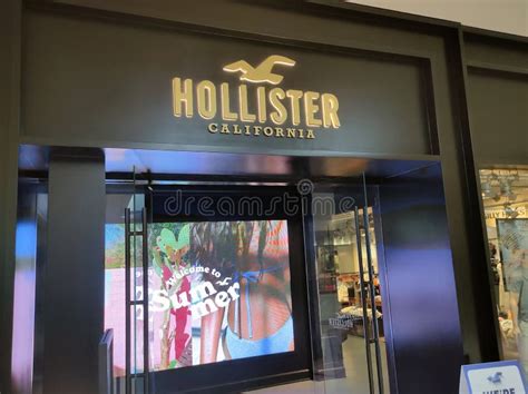 Hollister Store At Aventura Mall Florida Usa Editorial Stock Image