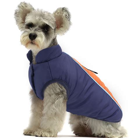 Dog Puffer Coat For Small Dogs Winter Pet Waterproof Clothes Jacket