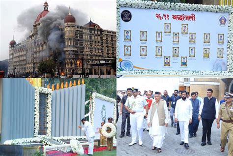 2611 Mumbai Terror Attacks Maharashtra Remembers Martyrs Victims