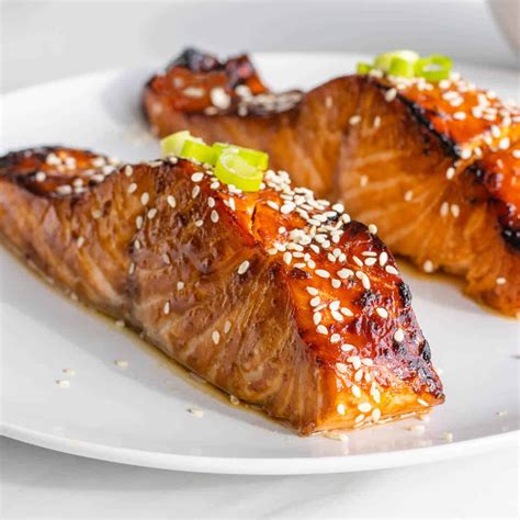 Teriyaki Salmon Cooking With Ayeh