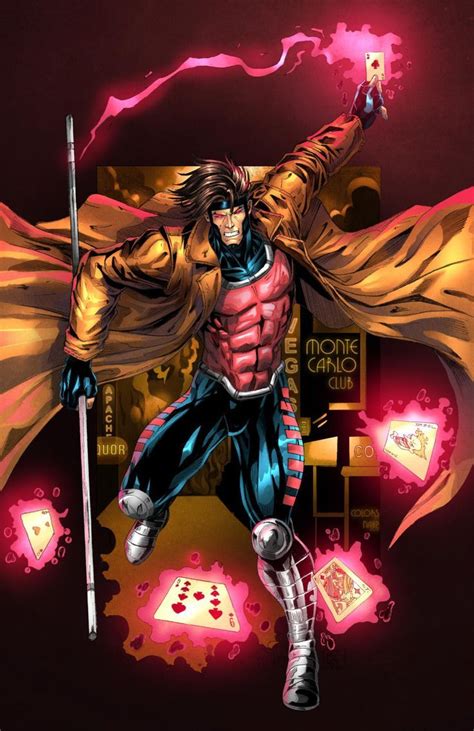 Gambit Marvel Marveluniverse Xmen Superhéroes Comics De