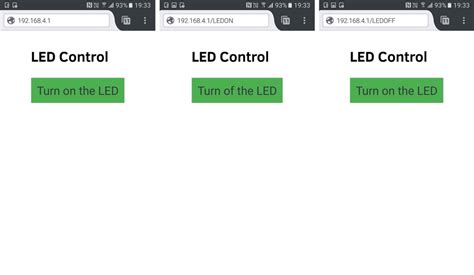 Esp8266 And The Arduino Ide Part 2 Control An Led From A Web Page