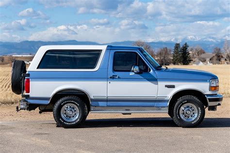 Final Year 1996 Ford Bronco Xlt 4x4 Could Be Yours For A Little More