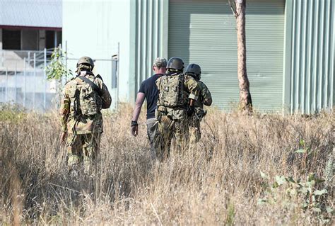 호주 Sasr 파푸아 뉴기니 특수부대의 Apec 정상 회담 대 테러 훈련 밀리돔 Milidom