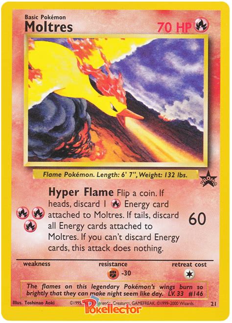 Pokémon individual cards └ pokémon trading card game cards & merchandise └ collectible card games └ toys, hobbies all categories food & drinks antiques art baby books, magazines business cameras cars, bikes, boats clothing wizards of the coast pokémon sealed booster packs. Moltres - Wizards of the Coast Promos #21 Pokemon Card