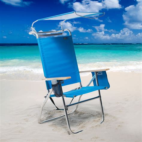 Copa 4 Position Big Tycoon Canopy Beach Chair From