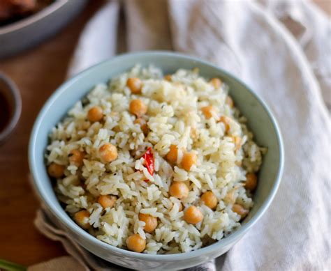 CHICKPEA RICE EASY MEAL Jehan Can Cook