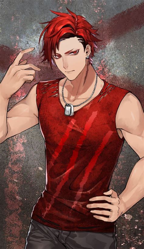 Pin By Nokoomis On In Red Hair Anime Guy Anime Red Hair