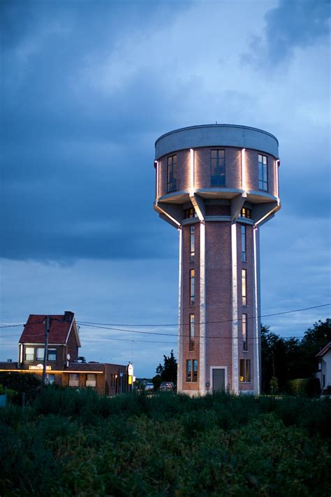 Old Water Tower Converted Into A Beautiful Modern Home