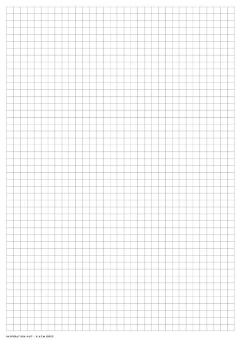 Printable Graph Grid Paper Pdf Templates Inspiration Hut Buku Grid