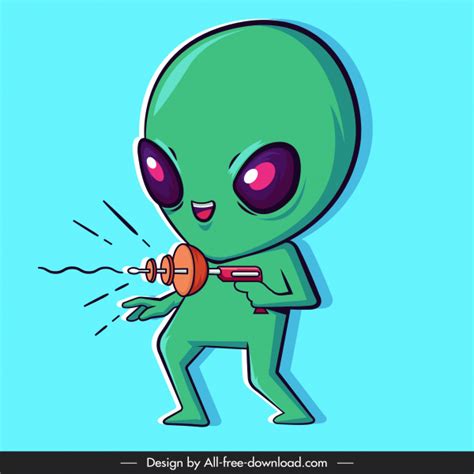 Alien 1 Vectors Free Download Graphic Art Designs