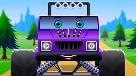 The best teacher approved songs about cars, trucks, trains, boats, and. Monster Truck | Vehicle For Children | Car Nursery Rhymes ...