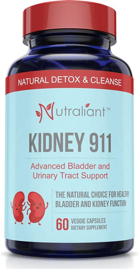 1 Kidney Cleanse Supplement Kidney 911 Pills Best Natural Stone