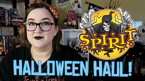 First Halloween Haul Of Spooky Season Spirit Halloween Youtube