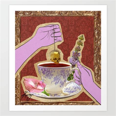 Pennyroyal Tea Art Print By Eklekta Creative Society