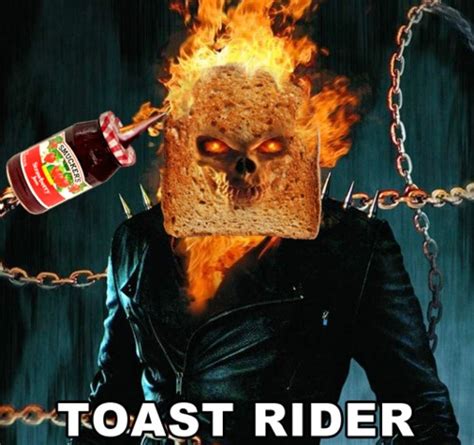 Ghost Rider Is Already Funny And Then This Happens Stupid Memes Funny Memes Memes