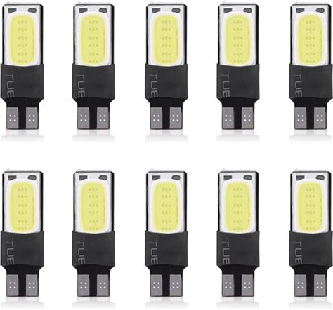 Keenso Focos Led T Cob Canbus Smd Para Coche Sin Errores Para