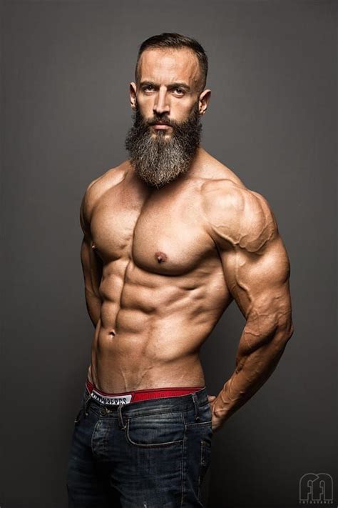 Muscles Dad Bods Handsome Older Men Male Pattern Baldness Beard